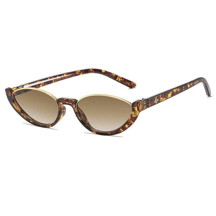 Retro-Inspired Clear Frame Cat Eye Sunglasses Bowlift