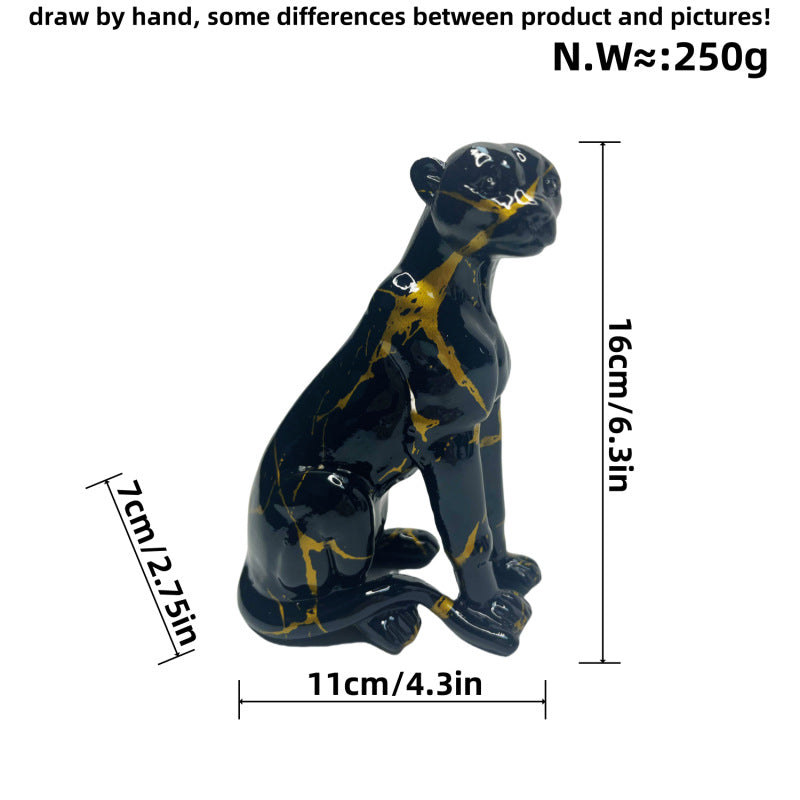 Decorative Dog Sculpture Bowlift