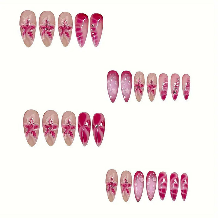 Creative Floral Nail Art Extensions Bowlift 1787913641