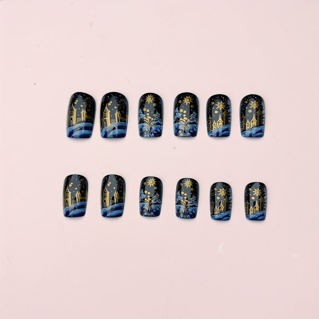 Artistic Holiday-Themed Nail Art Bowlift 1788155601