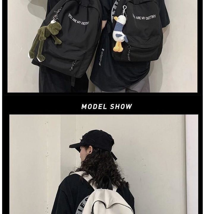 Trend backpack with playful charms Bowlift