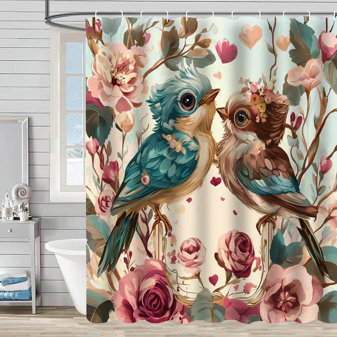 Nature-Inspired Shower Curtain Bowlift