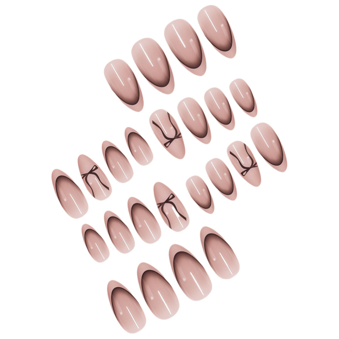Decorative Press-On Nail Art Set Bowlift
