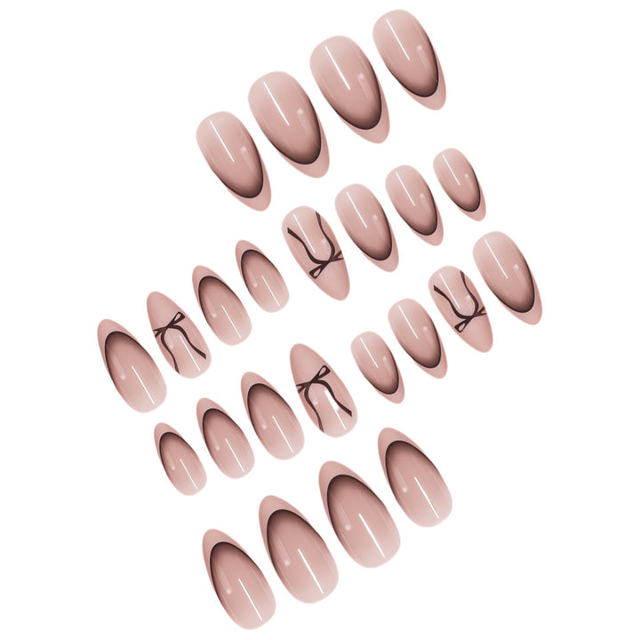 Decorative Press-On Nail Art Set Bowlift