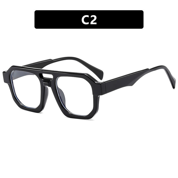 Women's modern sunglasses with square frame and UV protection Bowlift