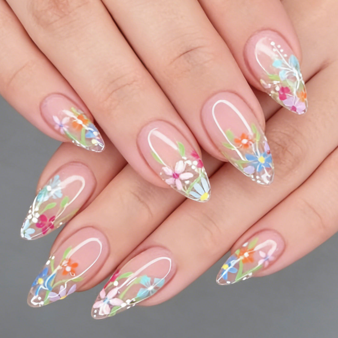 Artistic Floral Nail Design Kit Bowlift