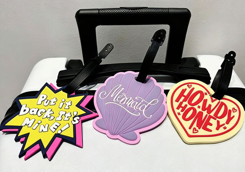 Mermaid Shell-Shaped Luggage Tag Bowlift