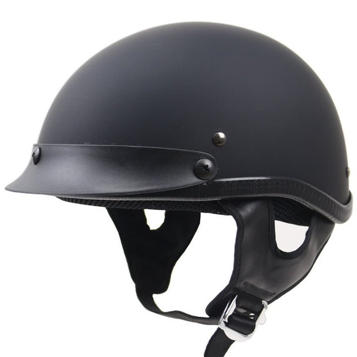 Classic Open-Face Motorcycle Helmet Bowlift