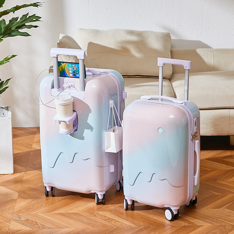 WoStylish Functional Travel Luggage Bowlift