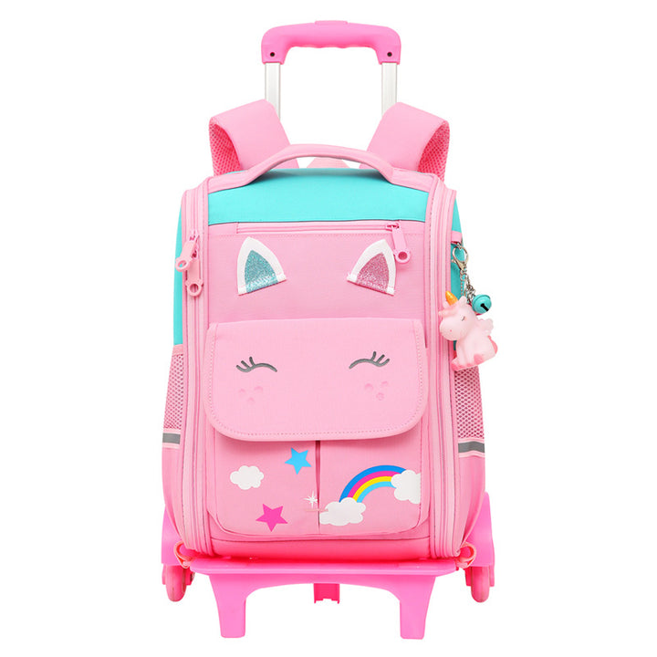 Rollable school backpack with cute animal design Bowlift