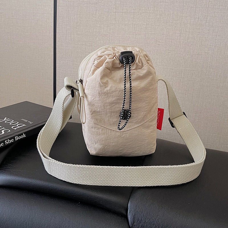 WoCompact Drawstring Crossbody Bag Bowlift