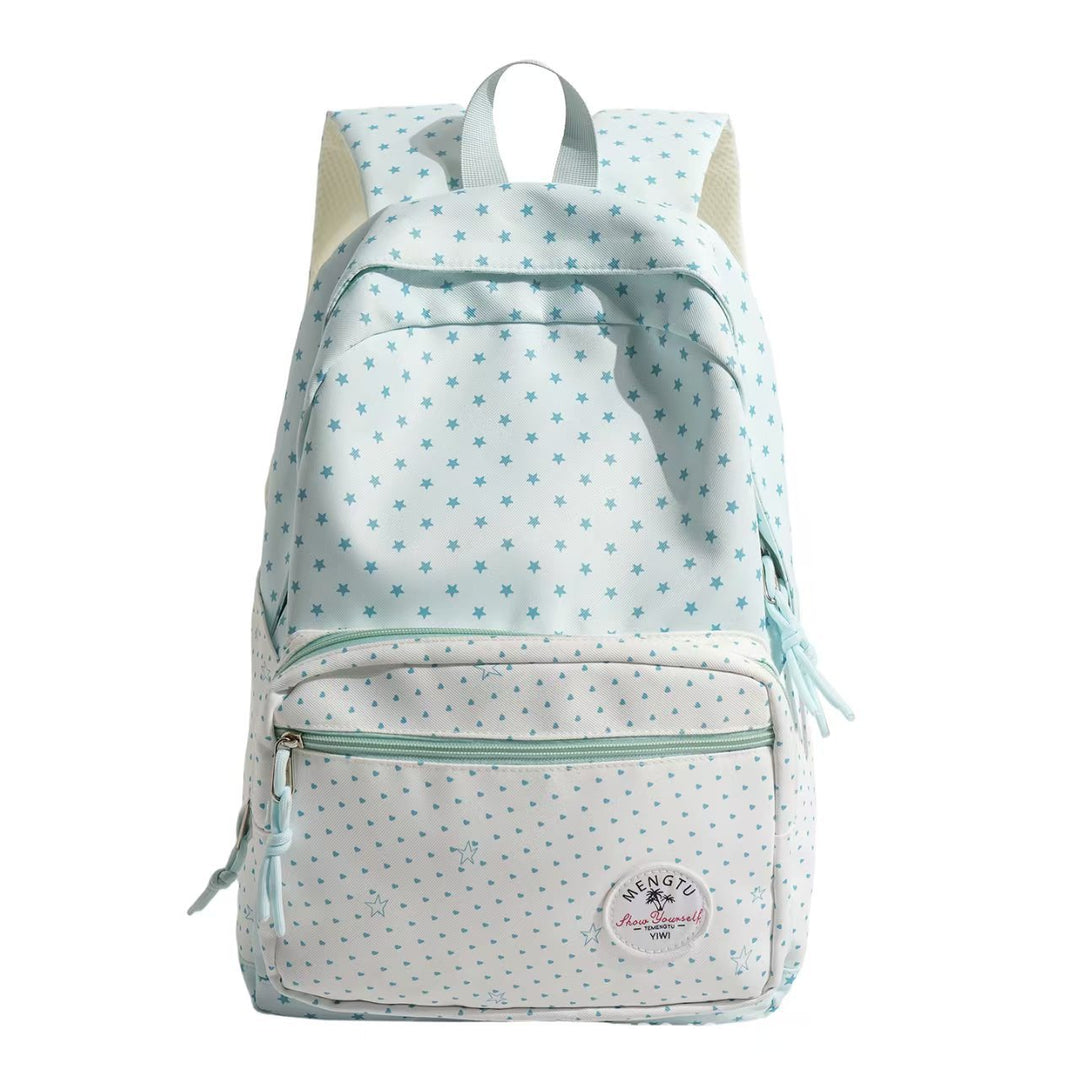 Children's Star Patterned Backpack Bowlift