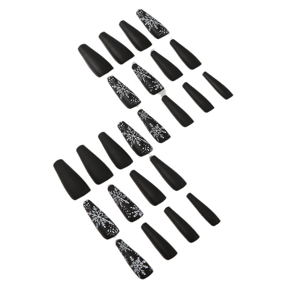Festive Holiday Themed Press-On Nail Set Bowlift