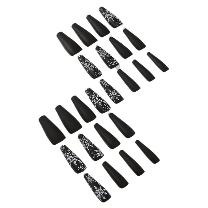 Festive Holiday Themed Press-On Nail Set Bowlift