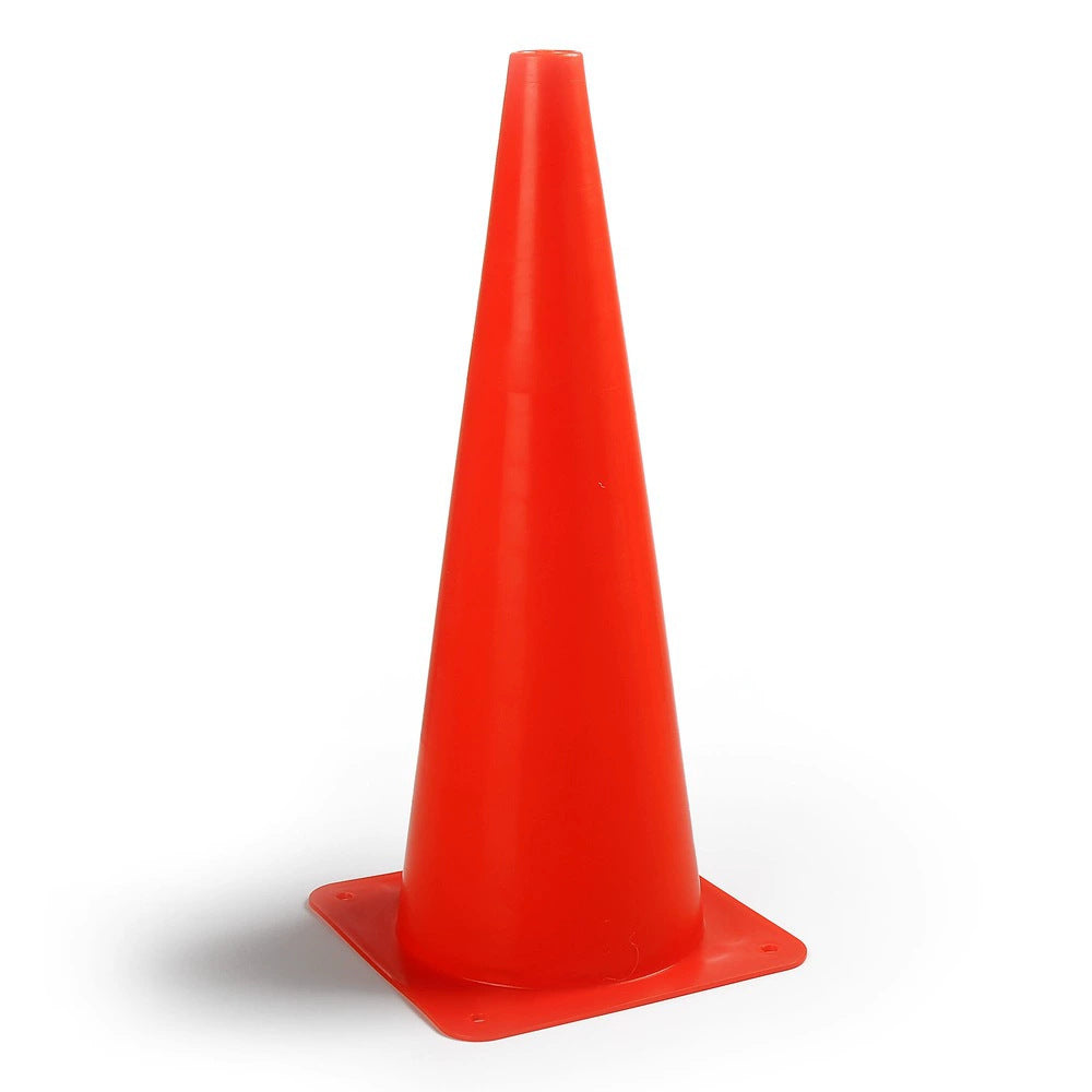 Flexible PVC Traffic Safety Cone with Heavy-Duty Square Base and Stackable Design Bowlift