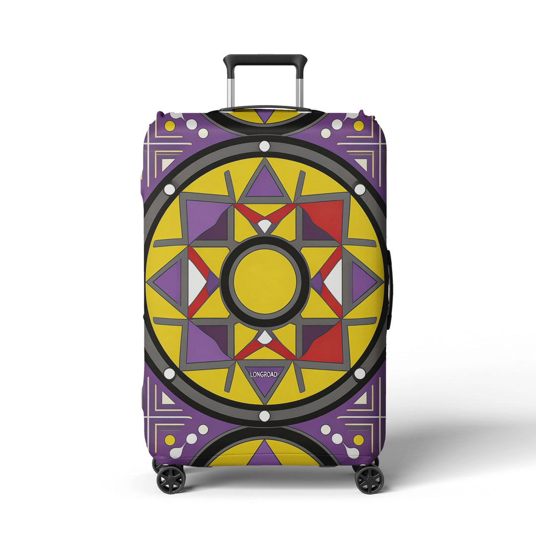 Ladies Luggage Protection with Modern Geometric Design Bowlift