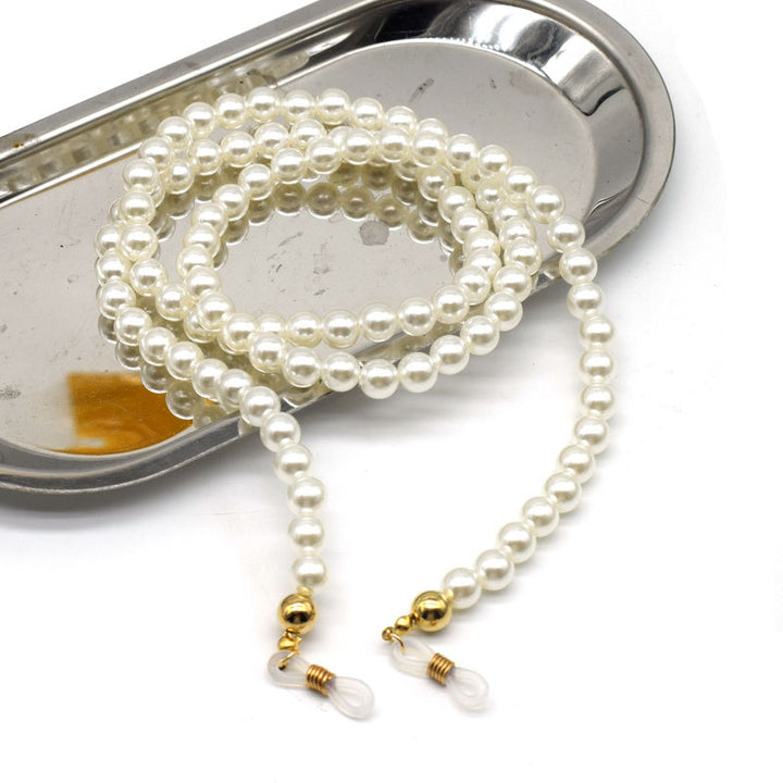 Elegant Pearl Beaded Eyewear Chain Bowlift