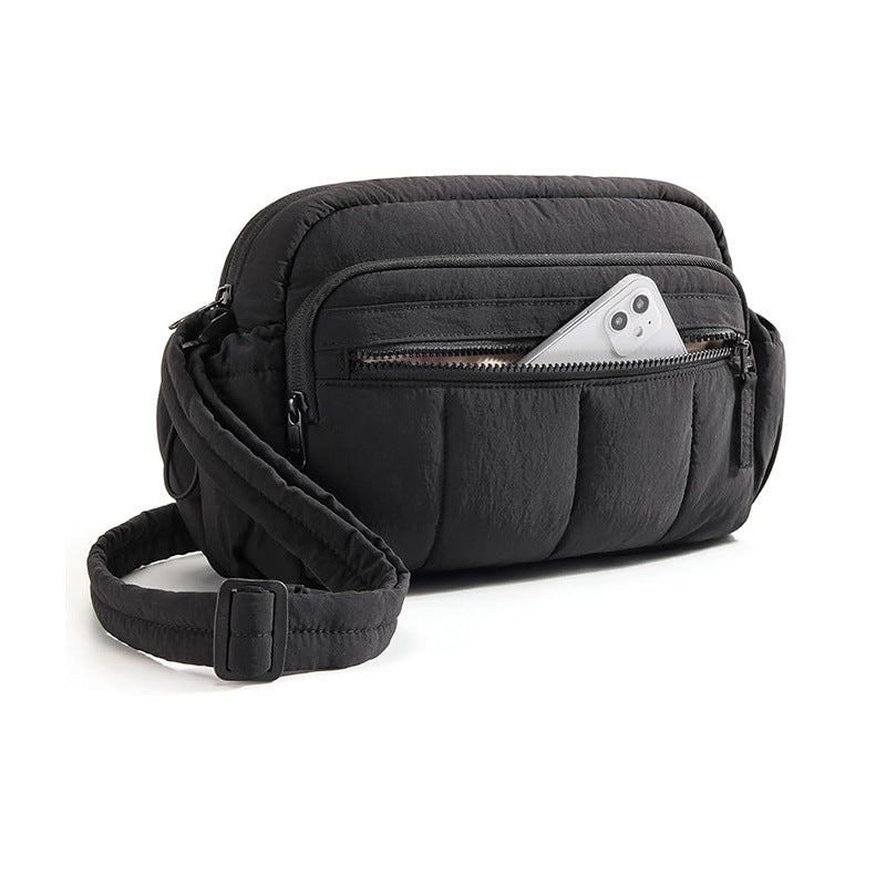 Practical crossbody bag with multifunctional compartment division Bowlift
