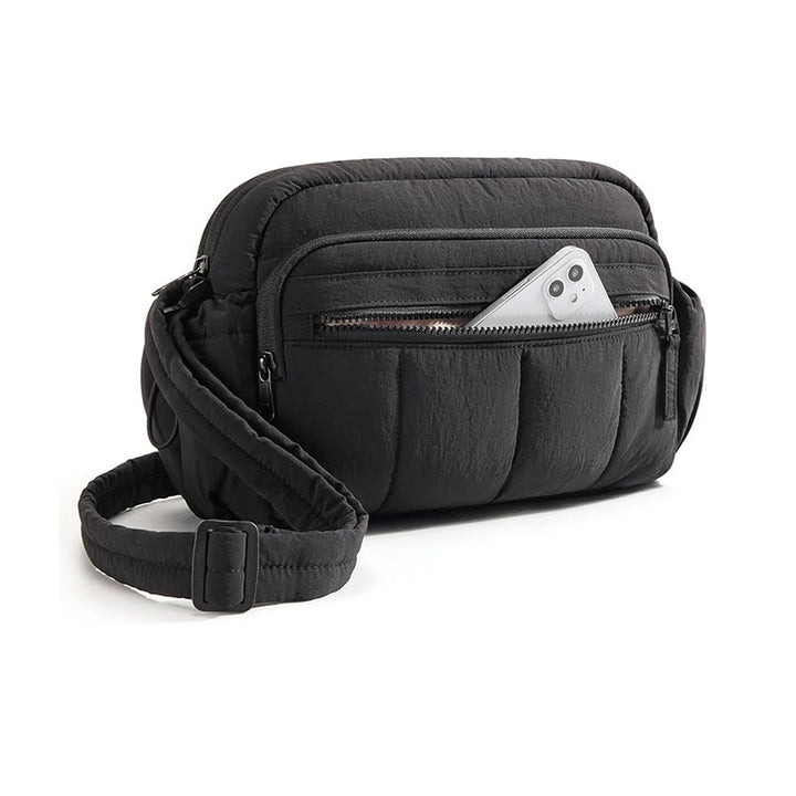 Practical crossbody bag with multifunctional compartment division Bowlift