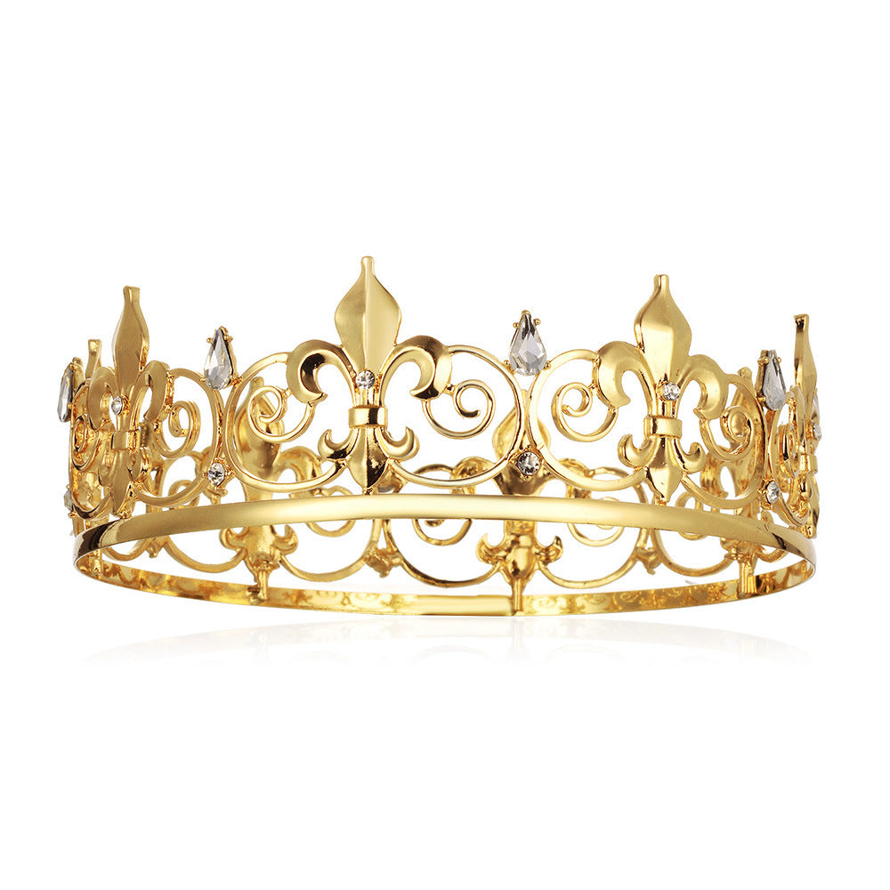 Ladies Filigree Crown with Noble Embellishments Bowlift