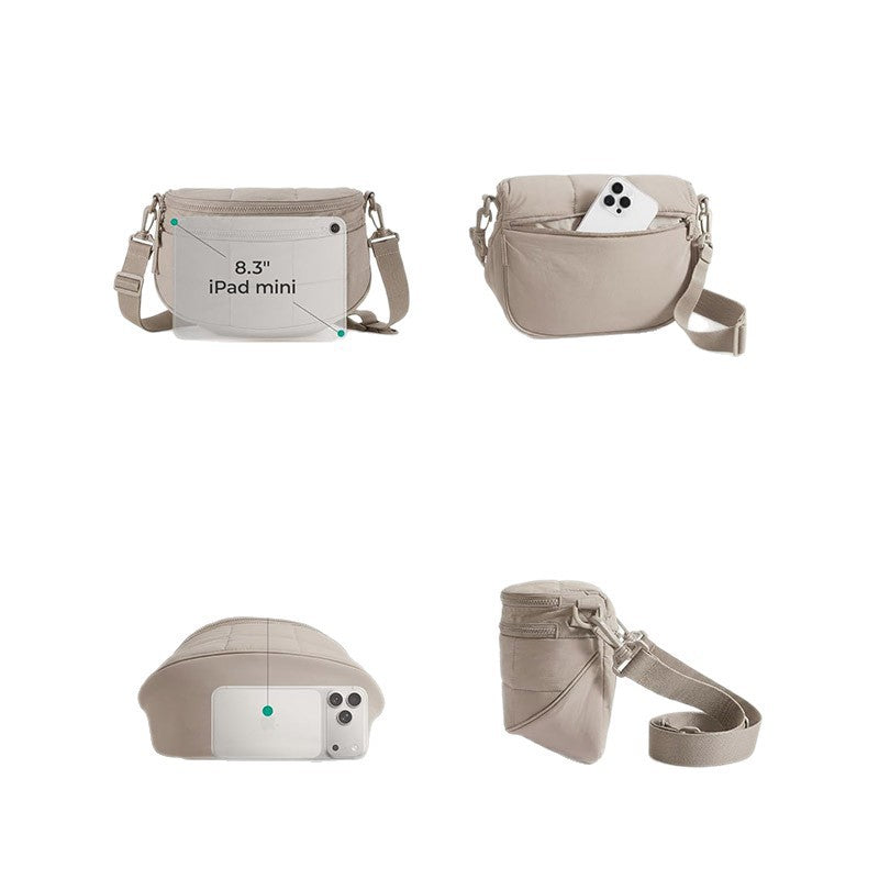 Fashionable Padded Shoulder Bag Bowlift