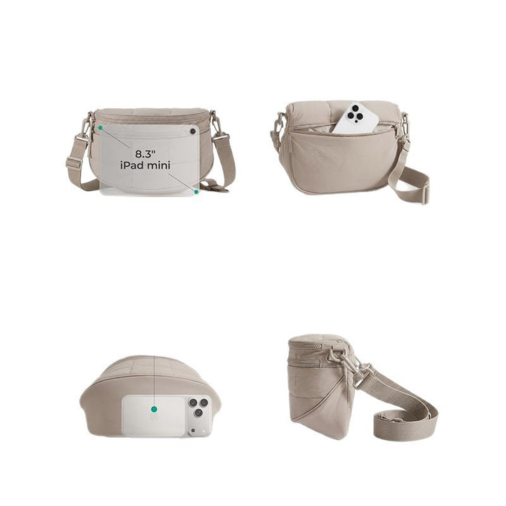 Fashionable Padded Shoulder Bag Bowlift