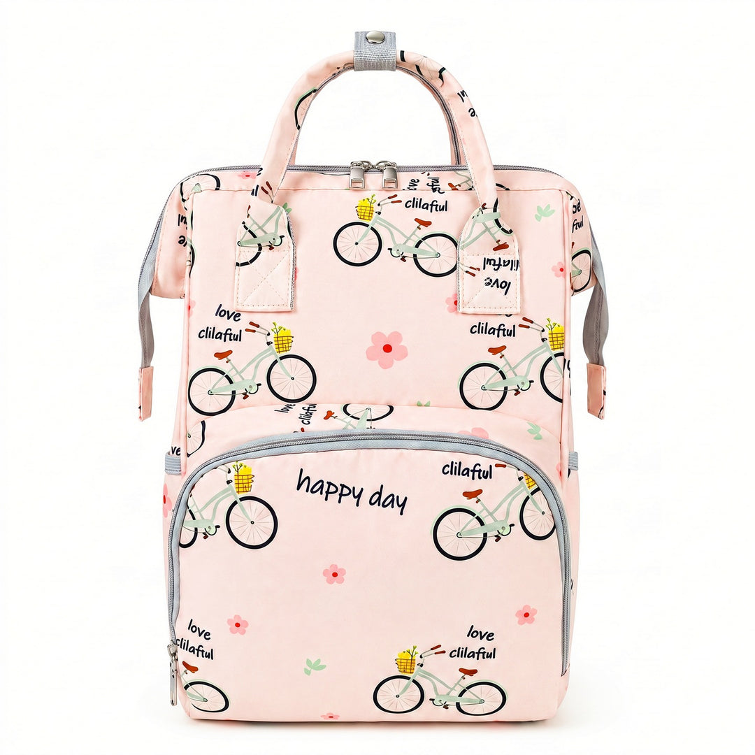 Playful Illustrated Backpack Bowlift