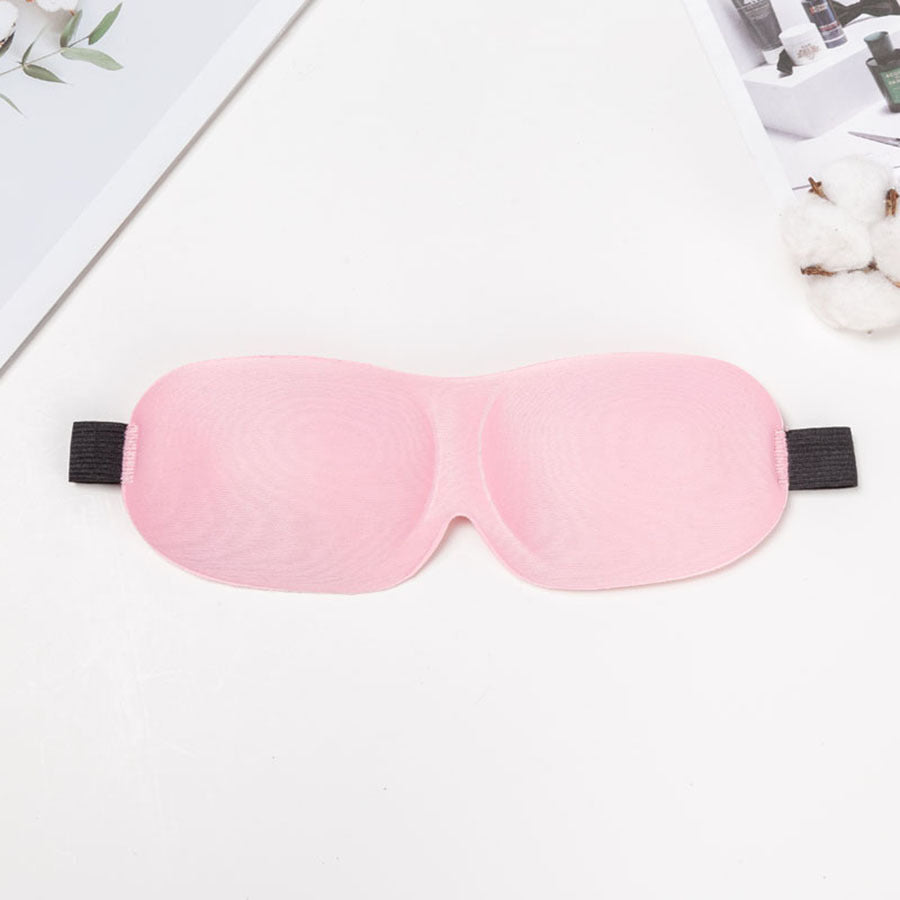 Unisex nan light-blocking travel mask with thermoformable nylon cover and wide comfort band Bowlift