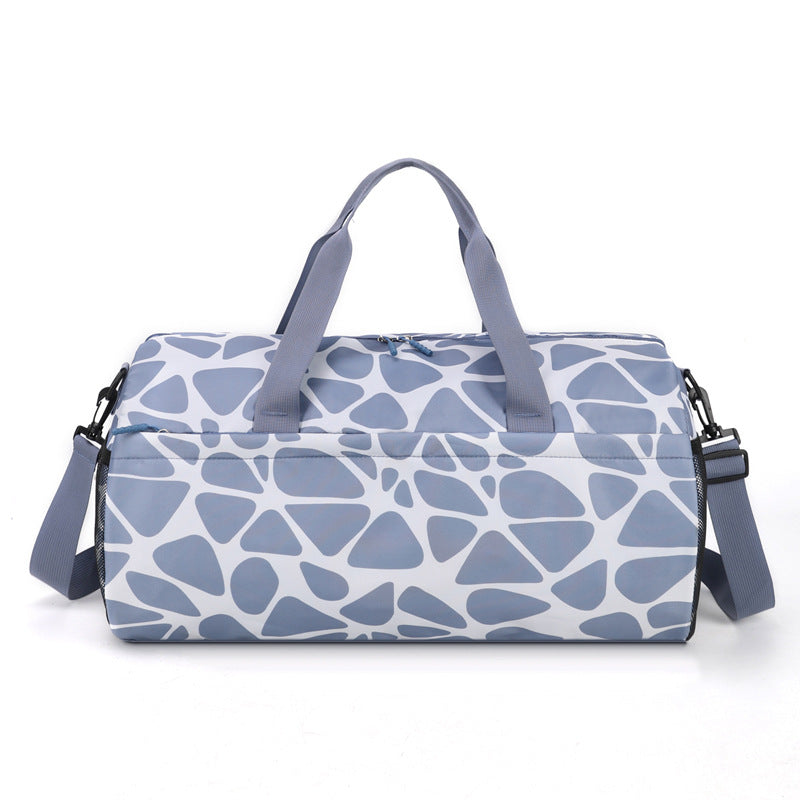 Stylish Patterned Gym Duffel Bag Bowlift