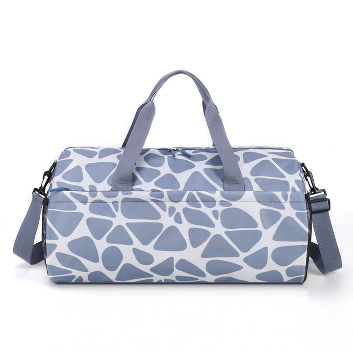Stylish Patterned Gym Duffel Bag Bowlift