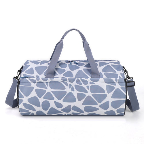 Stylish Patterned Gym Duffel Bag Bowlift