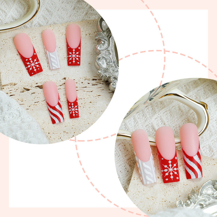 Festive Artificial Nail Creations Bowlift