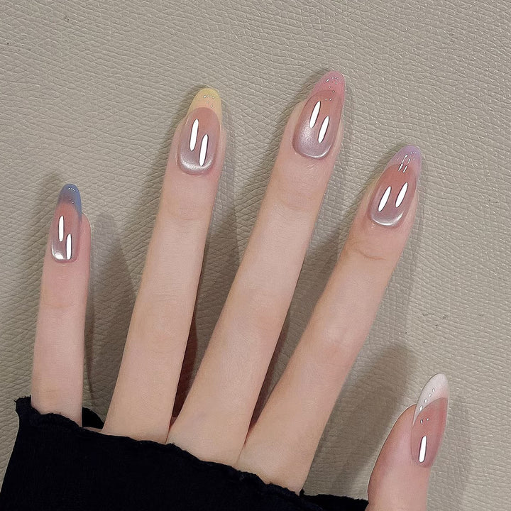 Trendy Ombre Press-On Nail Set Bowlift