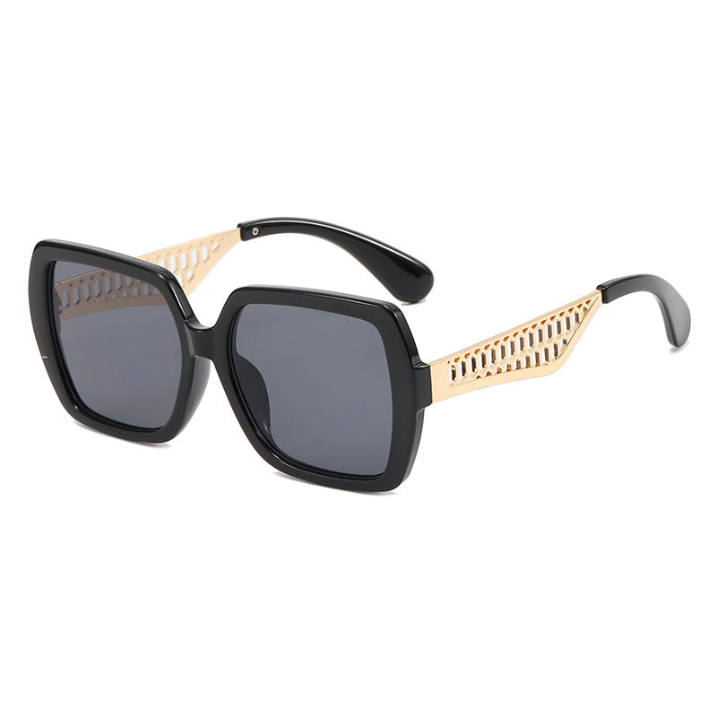 Women's Luxury Sunglasses with Fashionable Structured Frame Bowlift