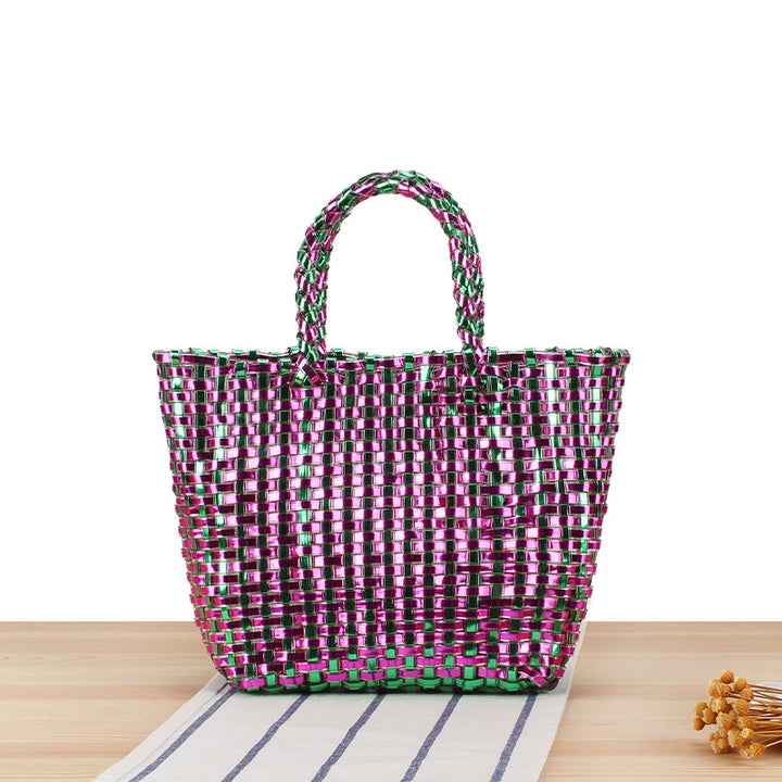 Refined wicker tote bag Bowlift