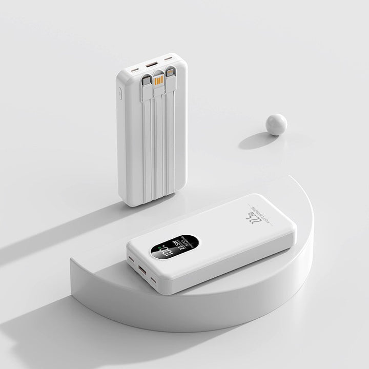 Powerbank with innovative charging display and compact design Bowlift