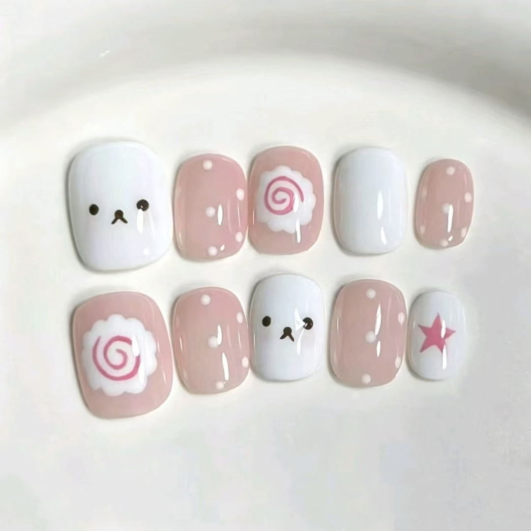 Artistic Character Nail Art Set Bowlift