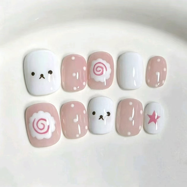 Artistic Character Nail Art Set Bowlift