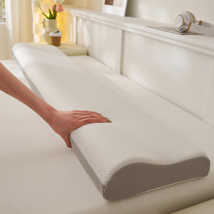 Ergonomic Massage Neck Support Pillow with Memory Foam Bowlift