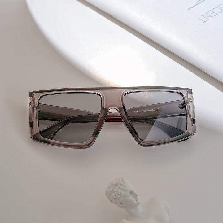 Women oversized geometric sunglasses Bowlift