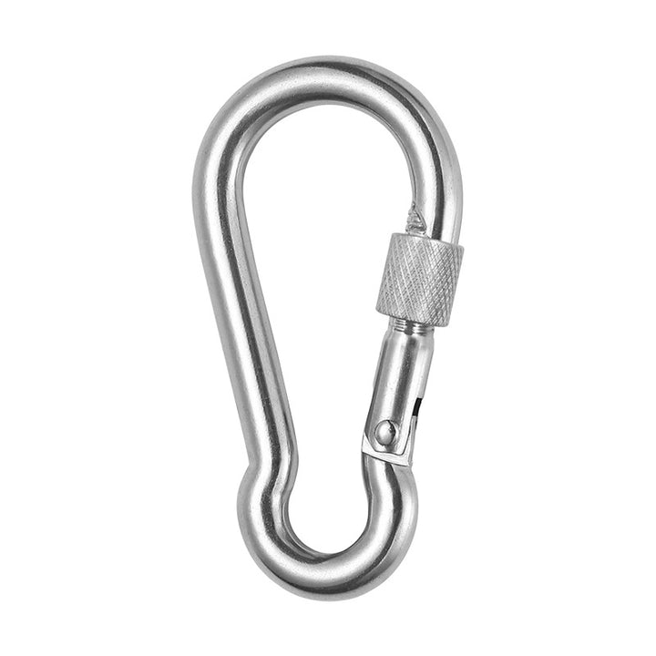Safety Carabiner With Screw Lock And High Performance Structure Bowlift