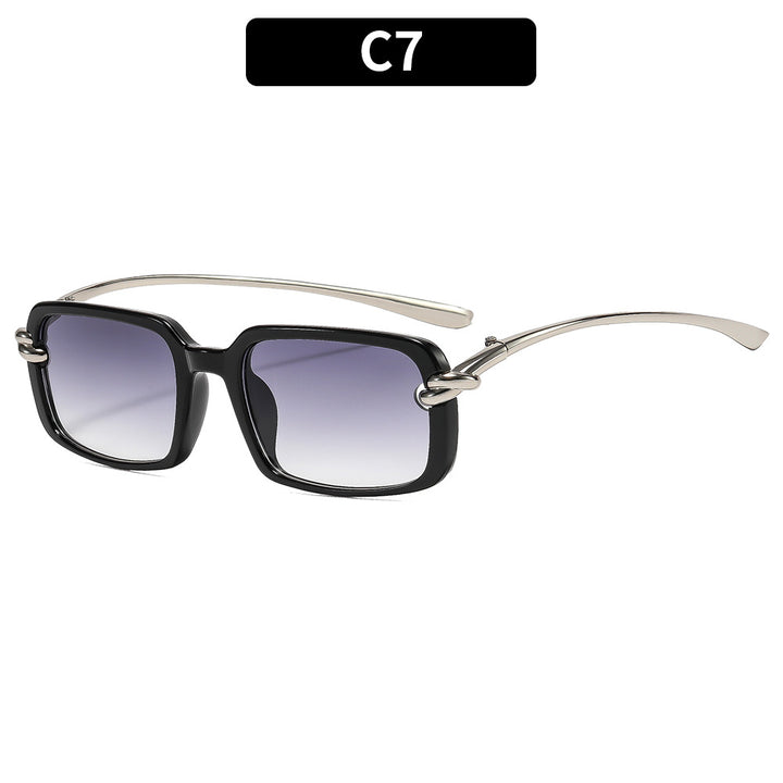 Elegant Rectangle Frame Sunglasses