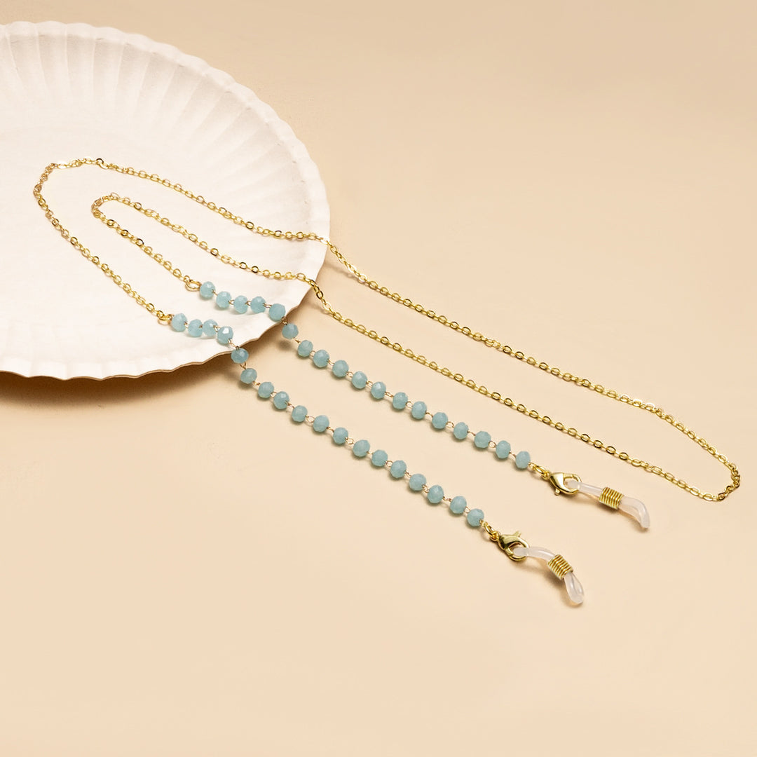 Elegant Beaded Glasses Chain Bowlift
