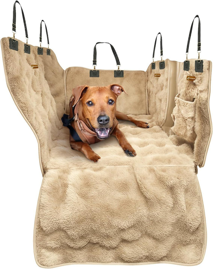 Plush Dog Car Seat Protector