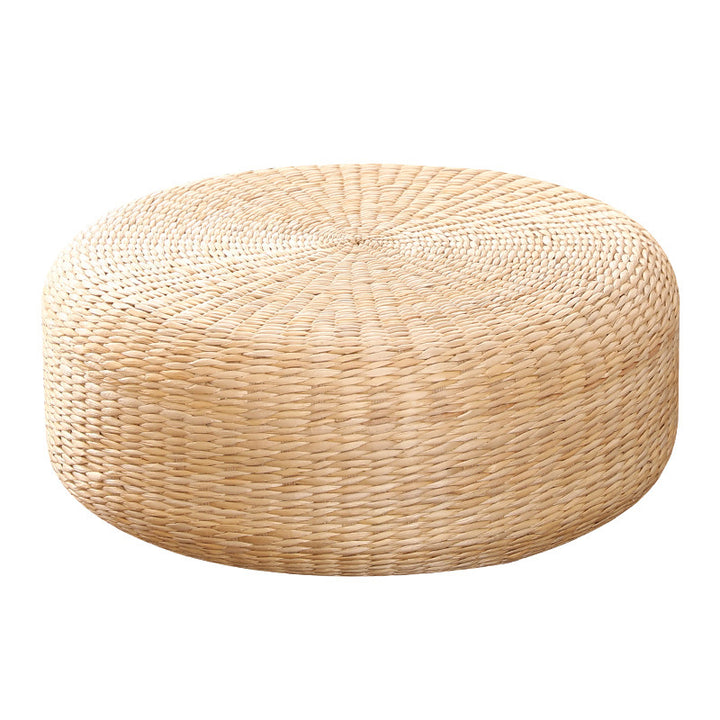 More Elegant Cow Pouf Made of Natural Materials Bowlift