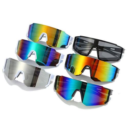 Unisex Sporty Oversized Sunglasses Bowlift