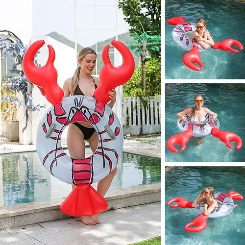 Women Inflatable Crab Swimming Ring Bowlift 1781010095