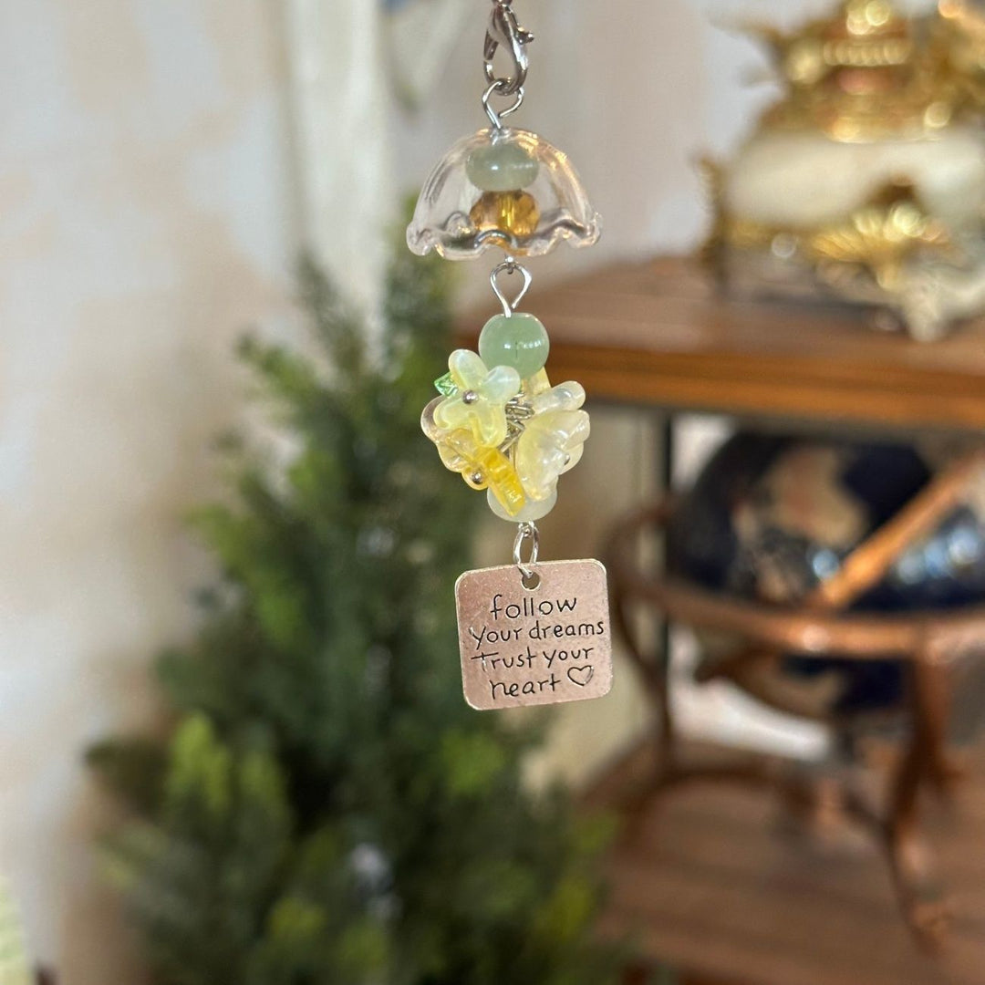 Inspirational Charm Keychain Bowlift