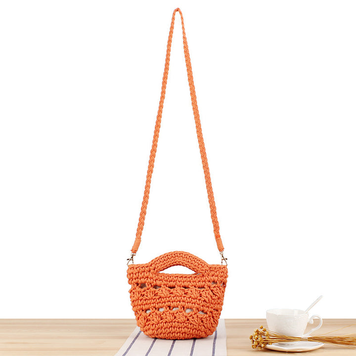 Hand-knotted shoulder bag Bowlift