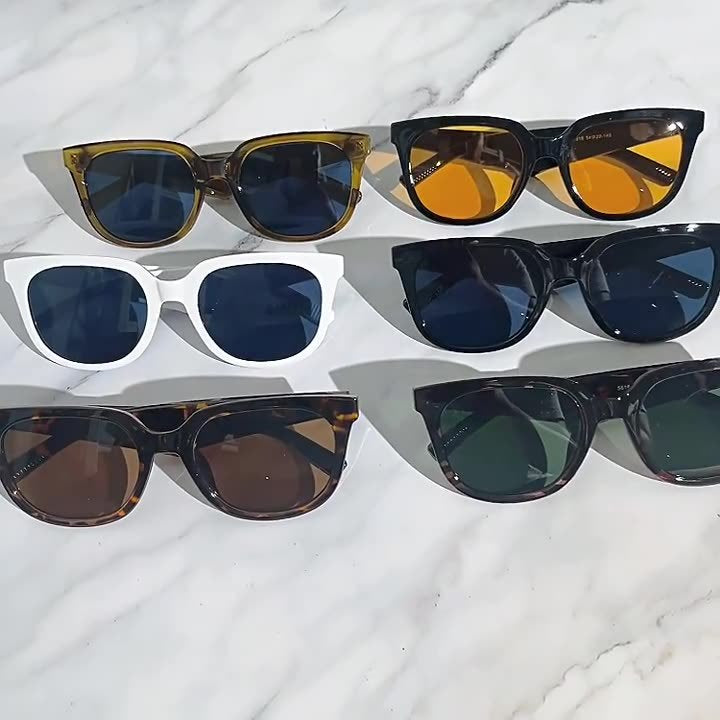 Women stylish sunglasses in modern, geometric design Bowlift
